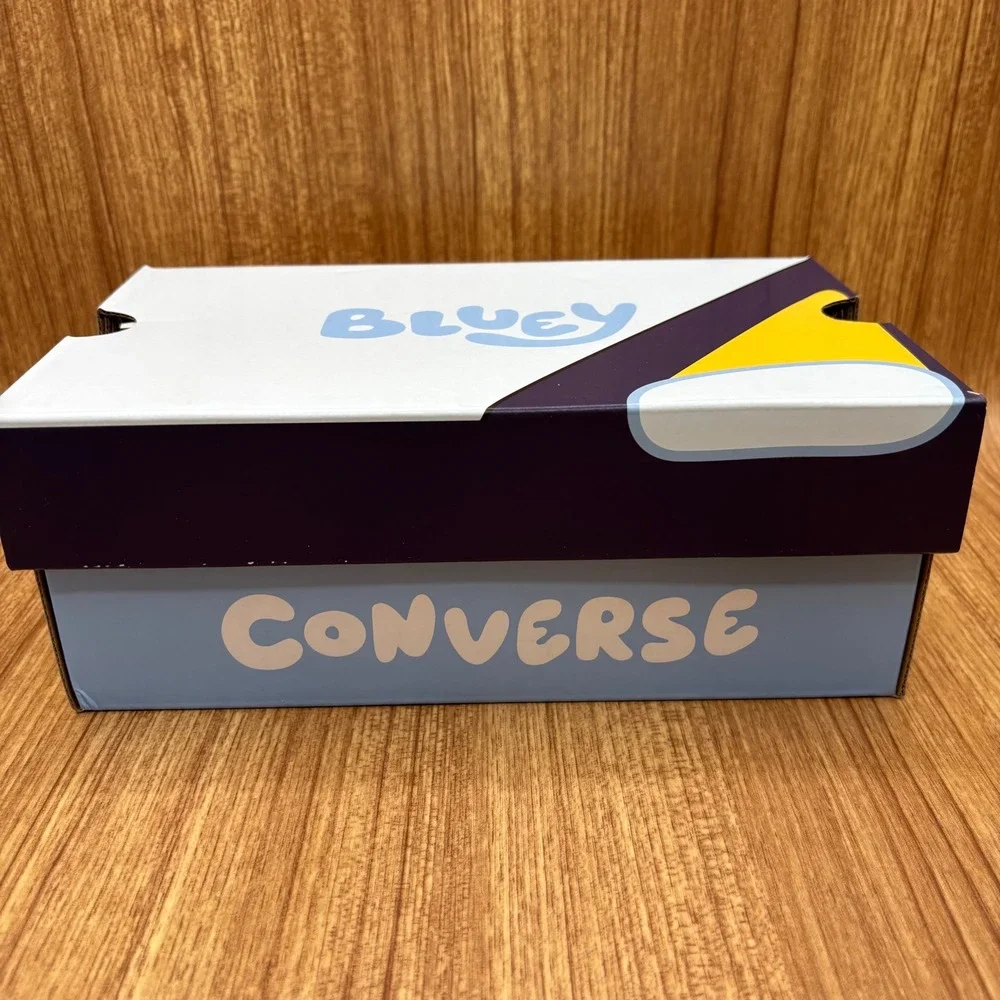 Converse X Disney Bluey Sneakers Infant Size 5 Black New Chuck Taylor All Star